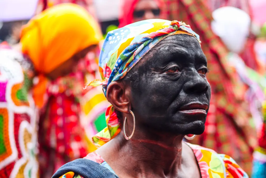 Cada figura do maracatu rural carrega simbolismo e história (foto: Geovana Fraga)