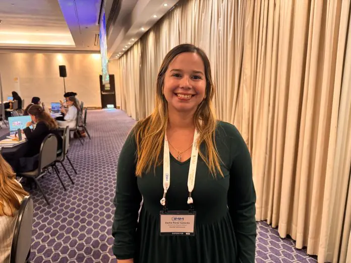 Zasha Gallardo, diretora de Relações Públicas para América Central e América do Sul da Marriott (Foto: Felipe Lima/Brasilturis)