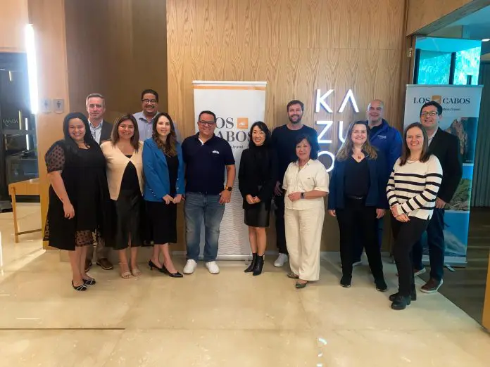 WhatsApp Image 2025-04-16 at 14.10.43 Parceiros convidados ao evento de Los Cabos. Crédito: Maurício Herschander/ Brasilturis