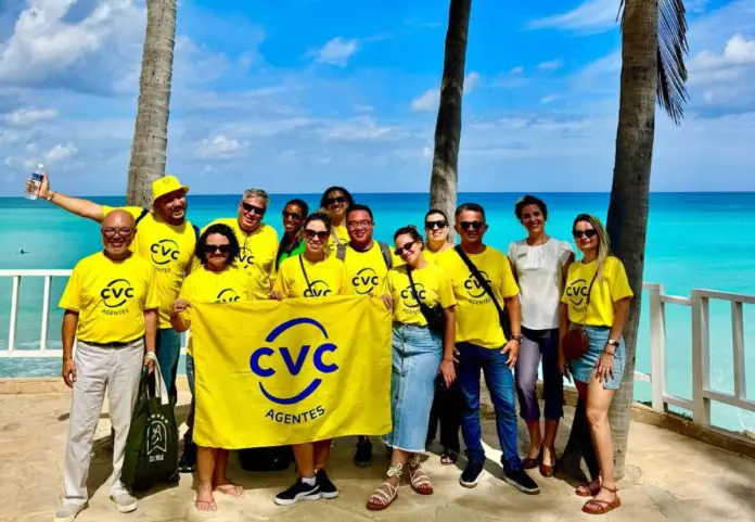 Agentes CVC durante famtrip em Cuba. Crédito: Divulgação