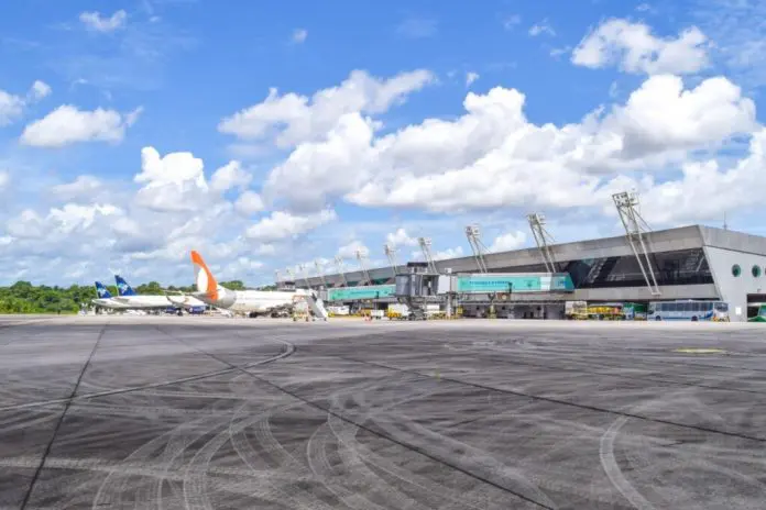 A primeira fase do projeto, com 74 acomodações e 144 leitos, será entregue a tempo da COP30. Crédito: Norte da Amazônia Airports A primeira fase do projeto, com 74 acomodações e 144 leitos, será entregue a tempo da COP30. Crédito: Norte da Amazônia Airports