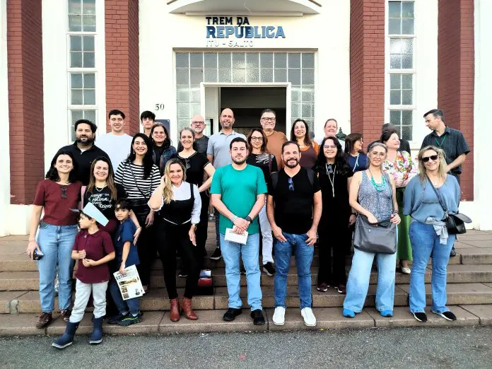 Ação piloto reúne 27 agentes para explorar atrativos históricos e culturais no interior de São Paulo. Crédito: Matheus Alves/Brasilturis Brasil Recebe