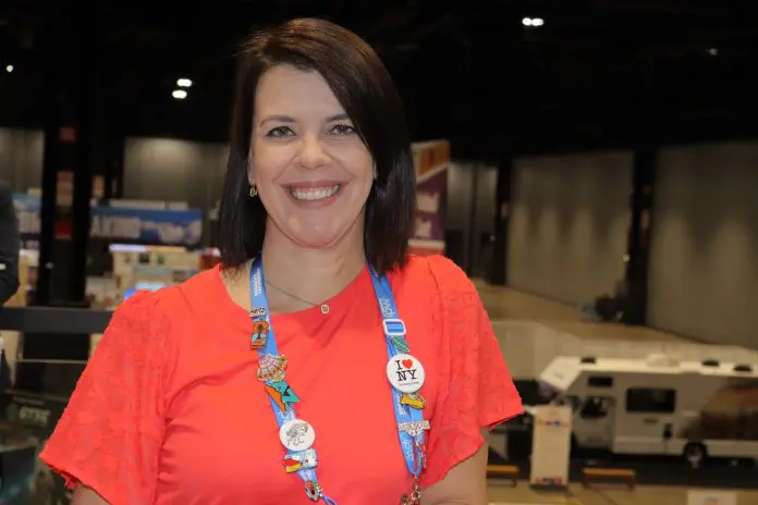 Michelle Tonon, diretora de Operações da Mobility. Crédito: Felipe Lima/Brasilturis Michelle Tonon, diretora de Operações da Mobility. Crédito: Felipe Lima/Brasilturis