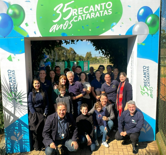 Recanto Cataratas celebra aniversário de 35 anos. Crédito: MKT Recanto