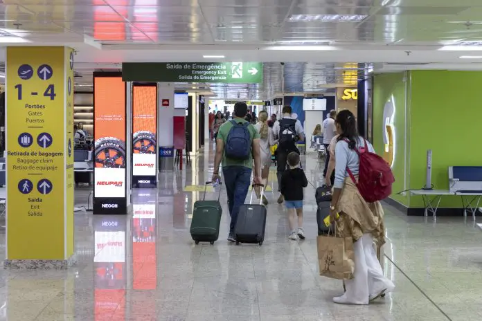Movimentação no Aeroporto de Foz se aproxima dos índices pré-pandemia Crédito: Divulgação/Motiva