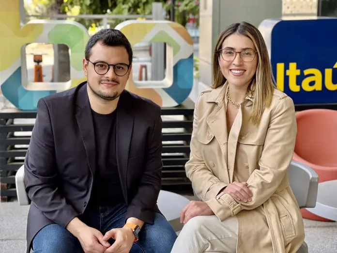 Luiz Moura e Jordana Souza, cofundadores da Voll. Crédito: Divulgação