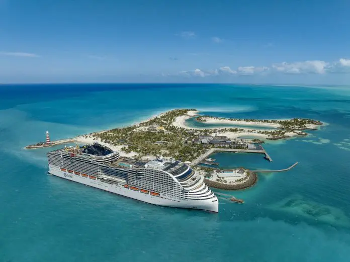 Divisão de Cruzeiros do Grupo MSC publica Relatório de Sustentabilidade de 2024, destacando um ano de avanços e ambição reforçada. Crédito: Divulgação