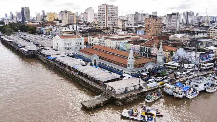 Sede da Cop30, Belém (PA) passa a receber três voos semanais de Bogotá a partir de outubro, fortalecendo a conectividade internacional da Região Norte do país. Crédito: Divulgação/Embratur