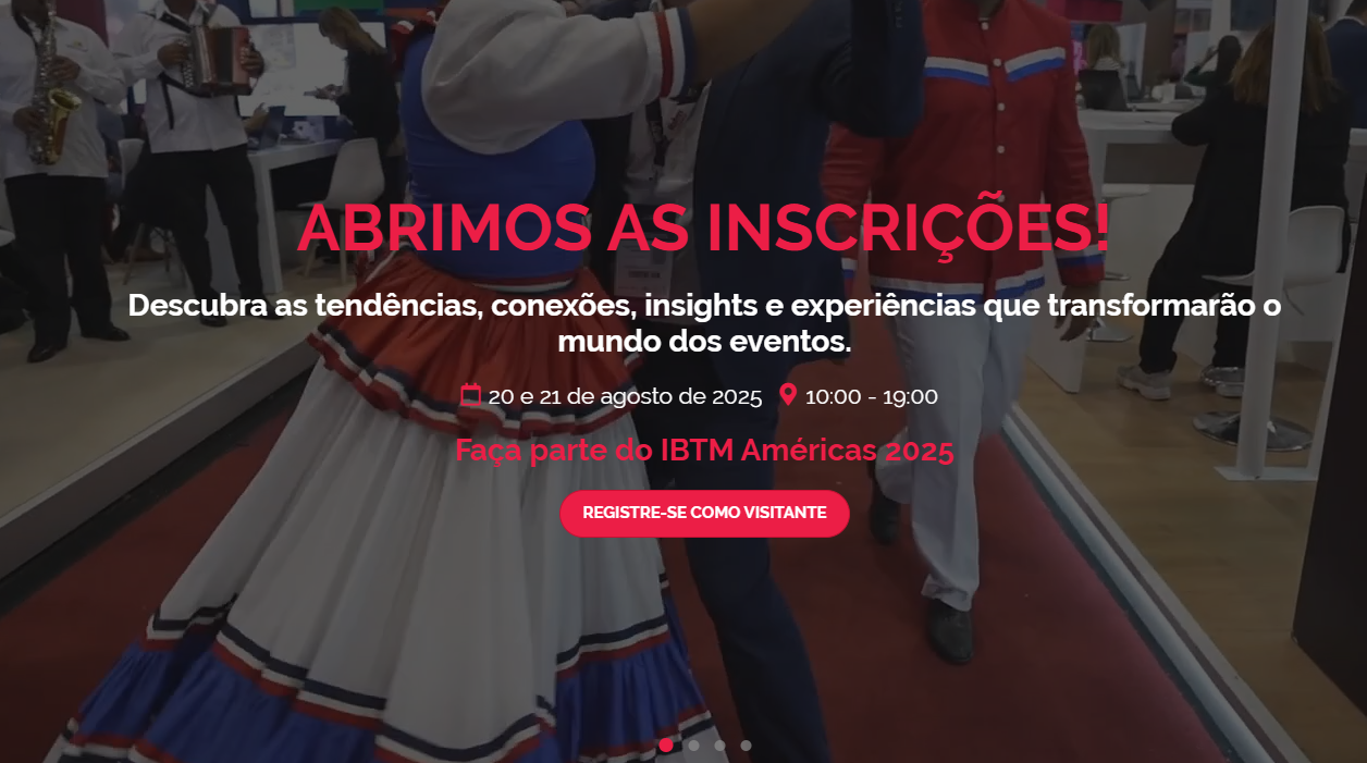 Crédito: Reprodução/Site IBTM Americas