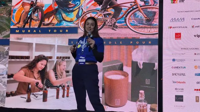 Ingrid Facchinette, representante de St. Pete-Clearwater no Brasil. Foto: Rafael Destro/Brasilturis