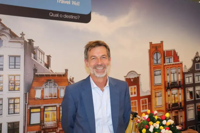 Manuel Flahault, diretor Geral da Air France-KLM para a América do Sul. Crédito: Maurício Herschander/ Brasilturis