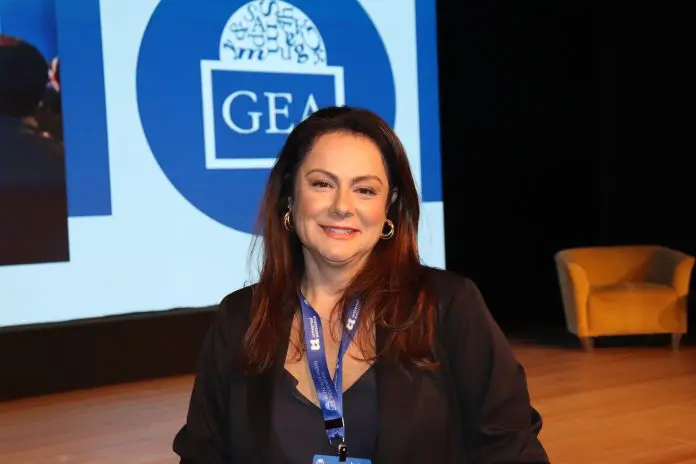 Claudia Bagna, diretora Comercial da GEA Brasil. Crédito: Maurício Herschander/ Brasilturis