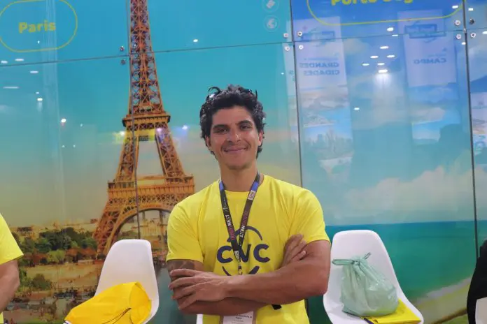 Bruno Matos, executivo de Vendas da CVC. Crédito: Maurício Herschander/ Brasilturis