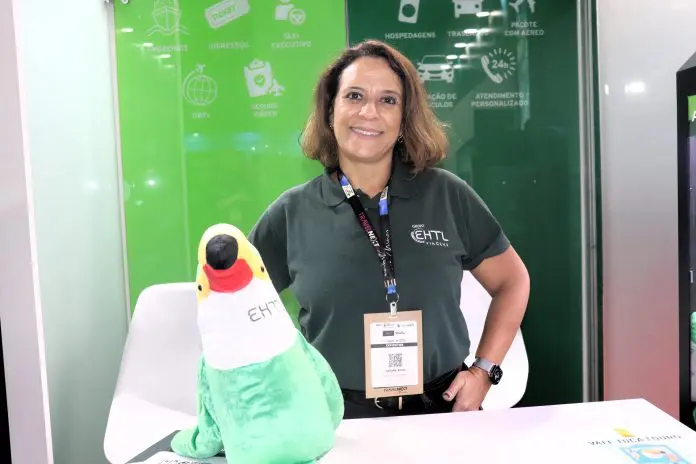 Simone Ricio, diretora de Vendas da EHTL. Crédito: Maurício Herschander/ Brasilturis Simone Ricio, diretora de Vendas da EHTL. Crédito: Maurício Herschander/ Brasilturis