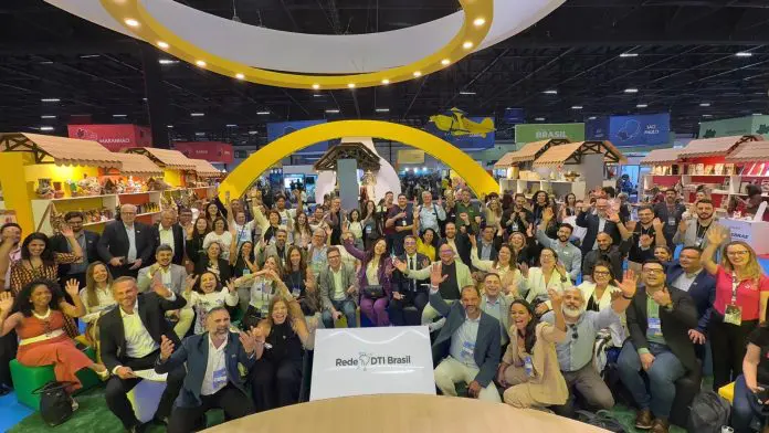 Lançamento Rede DTI- no Salão Nacional do Turismo. Crédito: Divulgação