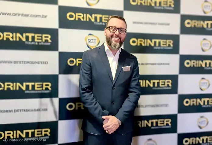 Roberto Sanches, diretor geral da Orinter, destaca a consolidação regional e o fortalecimento do relacionamento com agentes de viagens em 2025. Crédito: Divulgação