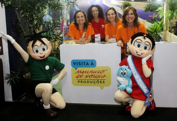 Registo da participação do estande Sindepat no Salão Nacional de Turismo de 2024. Crédito: Divulgação/Sindepat