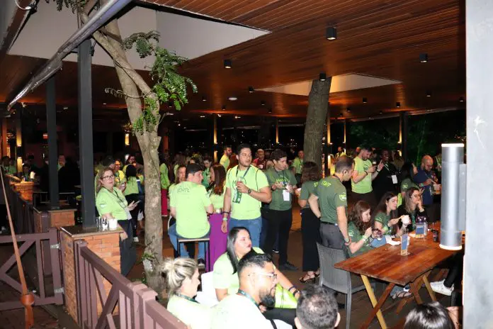 Dia se encerrou com jantar no Marco das Três Fronteiras EHTL Mega Fam