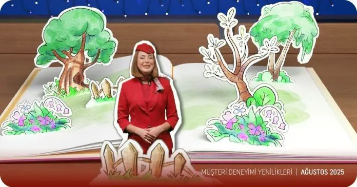 Turkish Airlines lança conteúdo infantil exclusivo no entretenimento a bordo