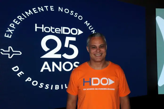 Márcio Nogueira, diretor Comercial da HotelDO. Crédito: Maurício Herschander/ Brasilturis Márcio Nogueira, diretor Comercial da HotelDO. Crédito: Maurício Herschander/ Brasilturis