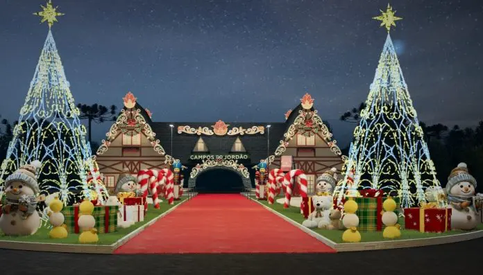 Natal em Campos do Jordão terá investimento recorde e programação a partir de 31 de outubro