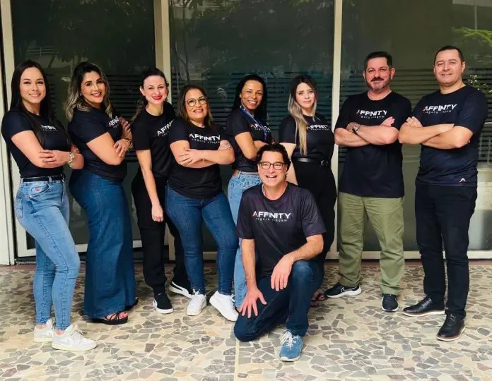 Time do Affinity na capital de São Paulo - Divulgação Affinity Seguro Viagem