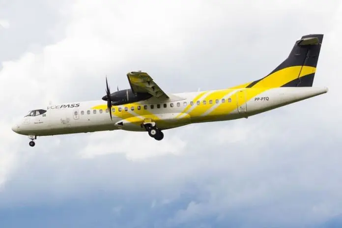 Dois meses após a Agência Nacional de Aviação Civil (ANAC) encerrar definitivamente as operações da Voepass, a aviação regional brasileira enfrenta uma retração significativa. Crédito: Divulgação Voepass