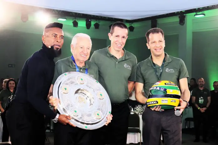 Zé Roberto, Afonso, Flávio e Rogério Louro (os três da EHTL Viagens) EHTL Mega Fam 2025