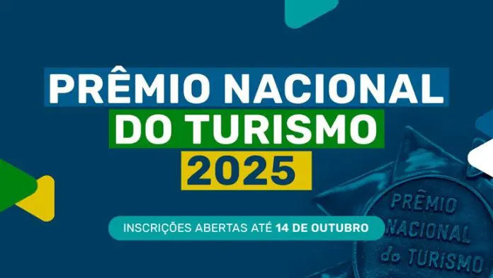 Última chance: faltam 15 dias para o fim das inscrições no Prêmio Nacional do Turismo