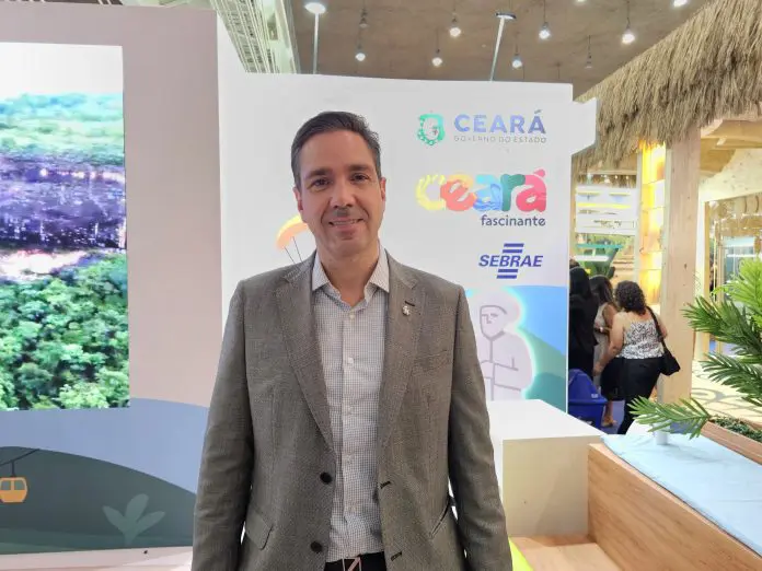 Eduardo Bismarck, secretário de Turismo do Ceará Crédito: Kamilla Alves/Brasilturis Eduardo Bismarck, secretário de Turismo do Ceará Crédito: Kamilla Alves/Brasilturis