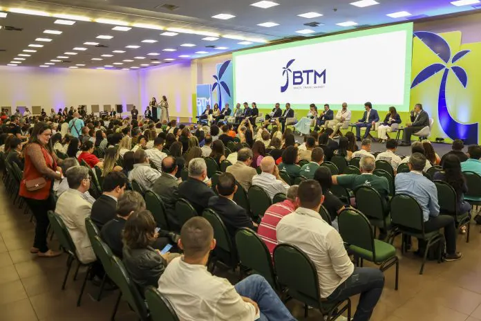 Painel da Alagev sobre viagens corporativas e MICE será um dos destaques da programação do BTM 2025, em Fortaleza. Crédito: Divulgação/BTM Painel da Alagev sobre viagens corporativas e MICE será um dos destaques da programação do BTM 2025, em Fortaleza. Crédito: Divulgação/BTM