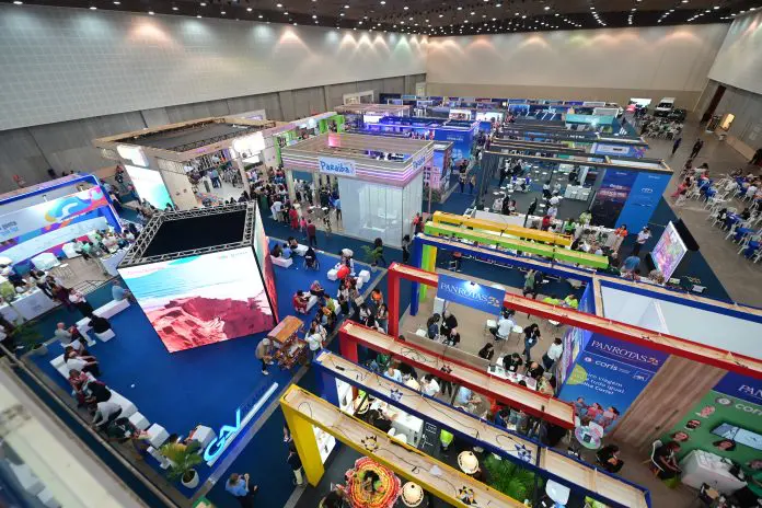 Centro de Eventos do Ceará recebe o BTM 2025, principal feira B2B de turismo do Norte e Nordeste. Crédito: Divulgação/BTM