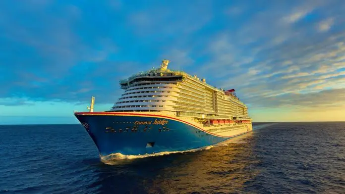 CarnivalJubileeatsea-1 furacão Melissa