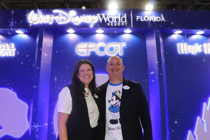 Bruna Bertozzo e Alexander Haim (Disney Destinations) Crédito: Kamilla ALves/Brasilturis