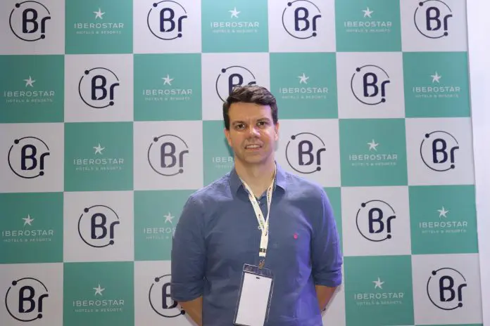 Eduardo Tiburtius, presidente da Associação dos Hotéis de Porto de Galinhas. Crédito: Kamilla Alves/Brasilturis