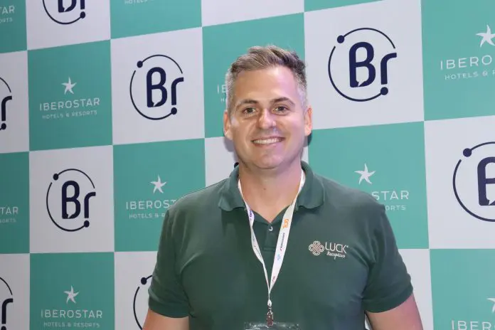 Guilherme Luck, diretor Comercial da Luck Receptivo. Crédito: Maurício Herschander/ Brasilturis