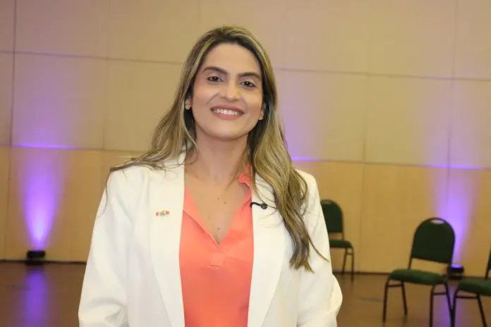 Denise Carrá, secretária de Turismo de Fortaleza Crédito: Felipe Lima/Brasilturis Denise Carrá, secretária de Turismo de Fortaleza Crédito: Felipe Lima/Brasilturis