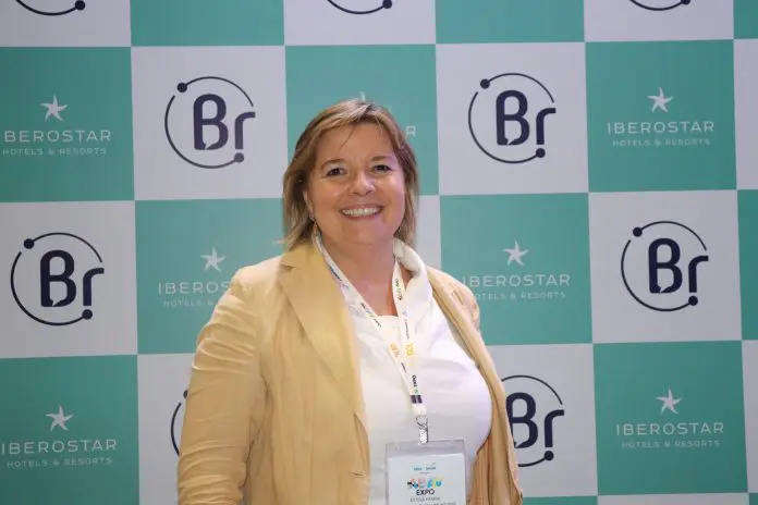 Estela Farina, diretora geral da Norwegian Cruise Line Hoding. Crédito: Kamilla Alves/Brasilturis