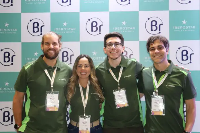 Thiago Roldão, Manoela Souza, Cleyton Souza e Marcos Araújo (Localiza) Crédito: Kamilla Alves/Brasilturis