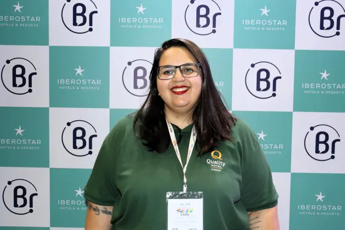 Natália Lusvaldi, gerente de Vendas do Quality Jundiaí. Crédito: Matheus Alves/ Brasilturis