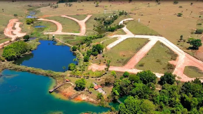 Espaço onde será construído o Canastra Eko Resort, em Cássia (MG). Crédito: Divulgação/Alma Urban Espaço onde será construído o Canastra Eko Resort, em Cássia (MG). Crédito: Divulgação/Alma Urban