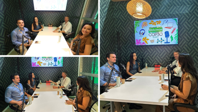 Sétimo episódio do videocast “Diálogos da COP30” discutiu o novo momento da indústria do turismo e o futuro verde da aviação