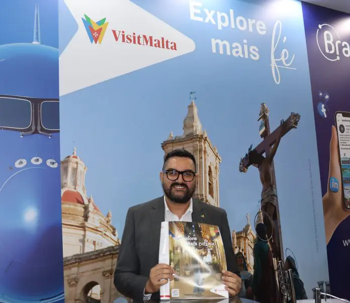 Anthony Briffa, gerente de Marketing do Visit Malta Anthony Briffa, gerente de Marketing do Visit Malta
