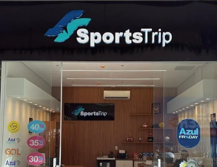 SportsTrip inaugura primeira unidade regional dedicada ao turismo esportivo no Americana Shopping. Crédito: Divulgação/SportTrip