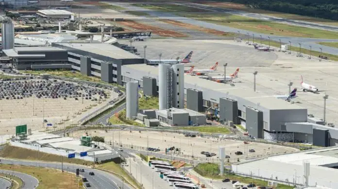 Grupo mexicano vai ampliar relações comerciais entre Brasil e México e fortalecer turismo de negócios e de lazer - Foto: Aeroporto Confins/Divulgação Grupo mexicano vai ampliar relações comerciais entre Brasil e México e fortalecer turismo de negócios e de lazer - Foto: Aeroporto Confins/Divulgação
