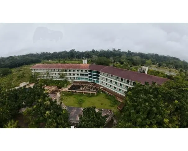 Vista geral do Amazônia Golf Resort, empreendimento localizado próximo a Manaus e destaque no turismo de natureza da região. Crédito: Divulgação