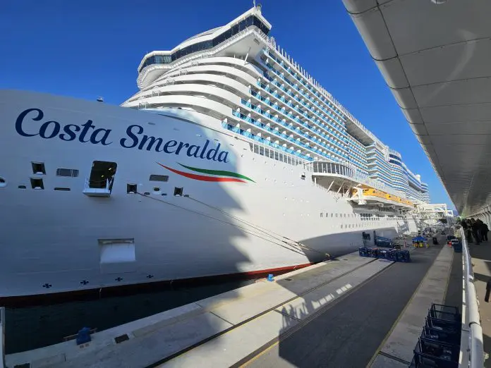 Costa Smeralda é um dos mais recentes da companhia Crédito: Kamilla Alves/Brasilturis Costa Smeralda é um dos mais recentes da companhia Crédito: Kamilla Alves/Brasilturis