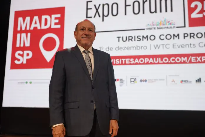 Toni Sando, presidente do Visite São Paulo Convention Bureau. Crédito: Divulgação