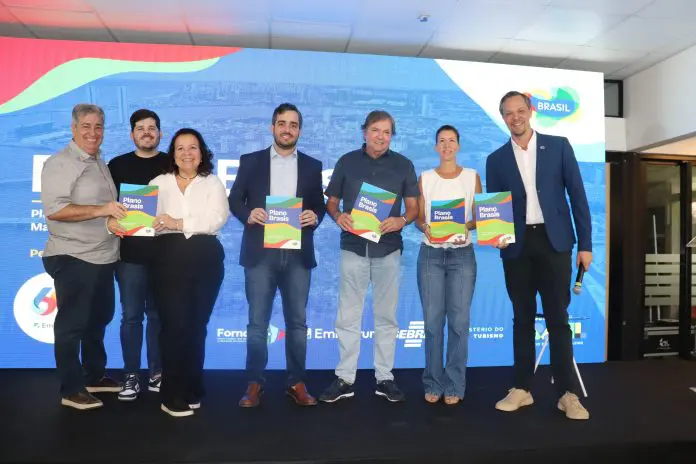 Encontro reuniu lideranças do trade para alinhar diretrizes do Plano Brasis voltado à promoção internacional. Crédito: Kamilla Alves/Brasilturis