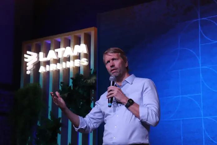 Jerome Cadier, CEO da Latam no Brasil. Crédito: Maurício Herschander/ Brasilturis Jerome Cadier, CEO da Latam no Brasil. Crédito: Maurício Herschander/ Brasilturis